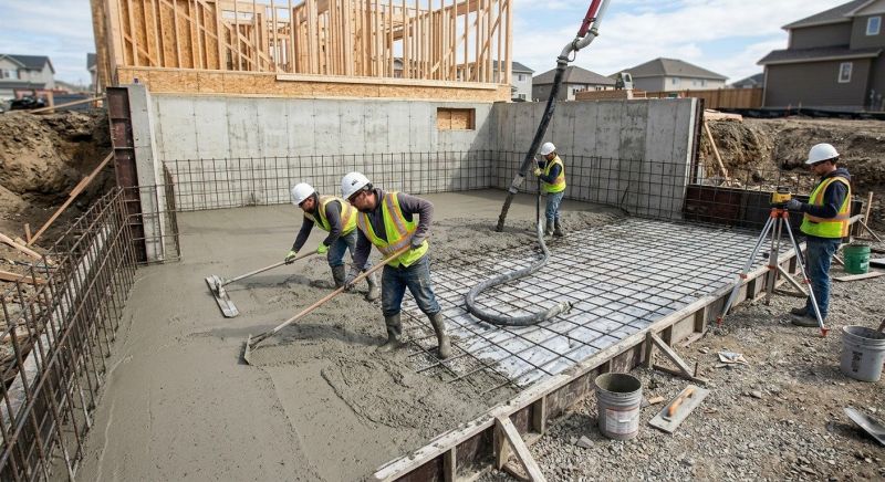 Basement Concrete Installation in Millcreek, UT