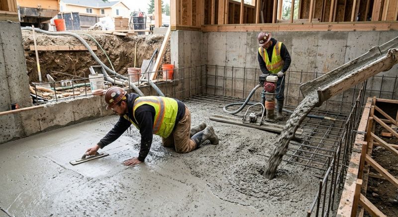 Basement Concrete Installation in Sandy, UT
