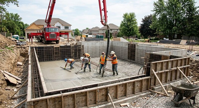 Basement Concrete Pouring in Salt Lake County, UT
