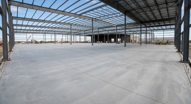 Commercial Slab Construction in Alpine, UT