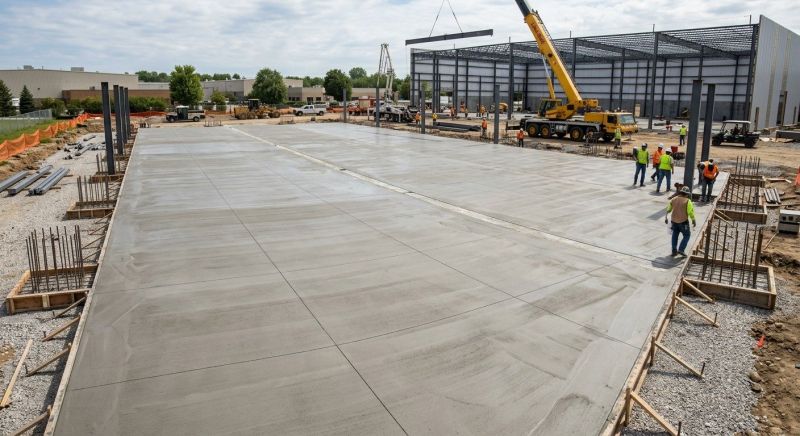 Commercial Slab Construction in Bountiful, UT