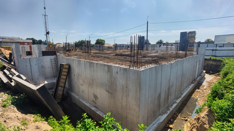 Commercial Slab Construction in Farmington, UT