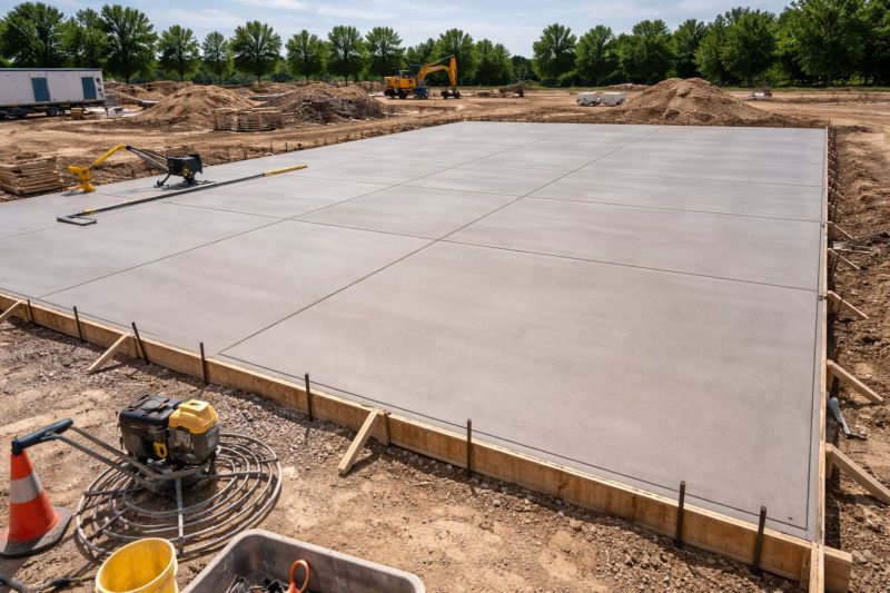 Commercial Slab Construction in Midvale, UT