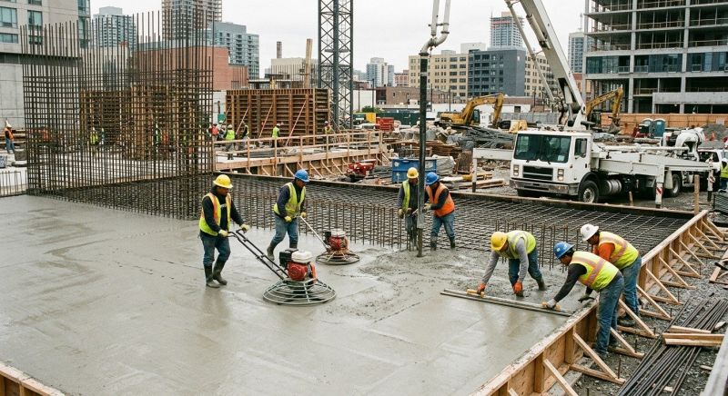 Commercial Slab Construction in Woods Cross, UT