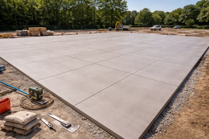 Commercial Slab Installation in Draper, UT