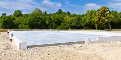 Commercial Slab Installation in Millcreek, UT