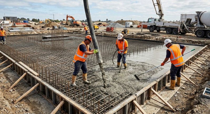 Concrete Foundation Pouring in Salt Lake County, UT