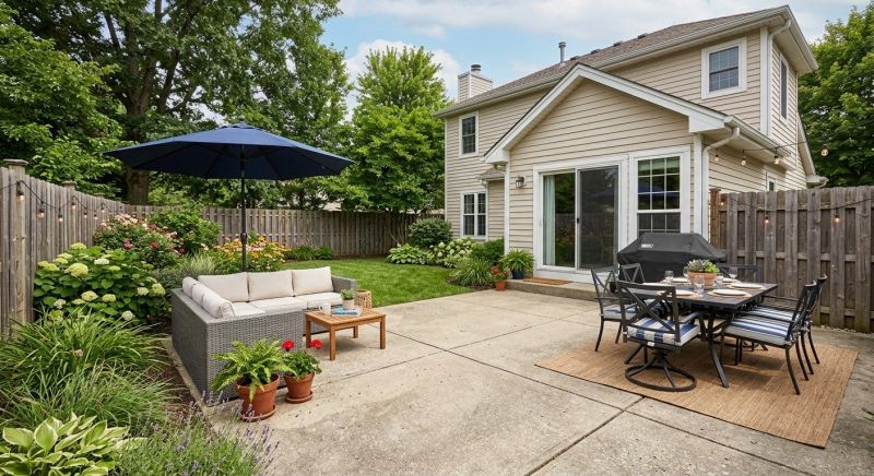 Concrete Patio Pouring in Salt Lake County, UT