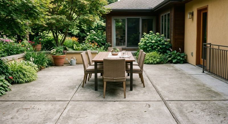 Concrete Patio Pouring in Salt Lake County, UT