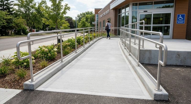 Concrete Ramp Construction in Salt Lake County, UT