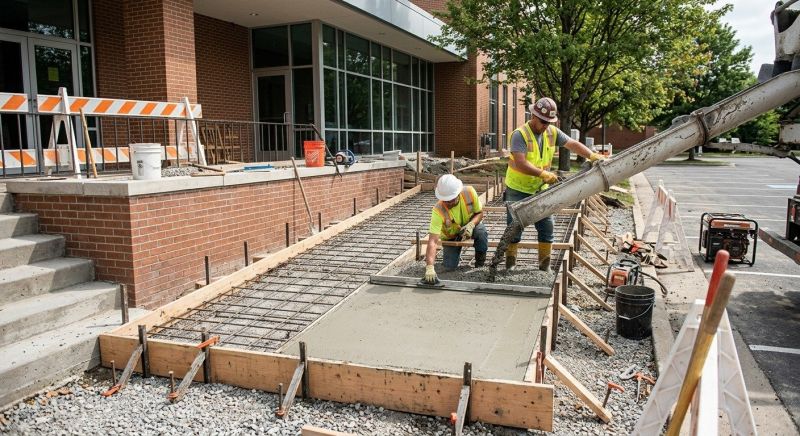 Concrete Ramp Installation in Centerville, UT