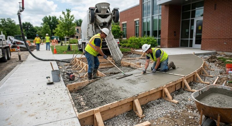 Concrete Ramp Installation in Centerville, UT