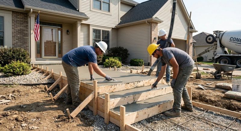Concrete Ramp Installation in Centerville, UT