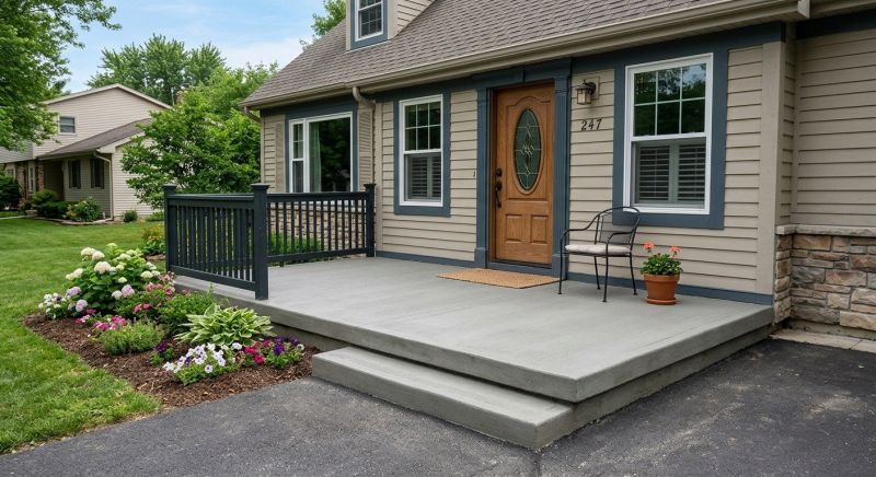 Concrete Ramp Installation in Centerville, UT