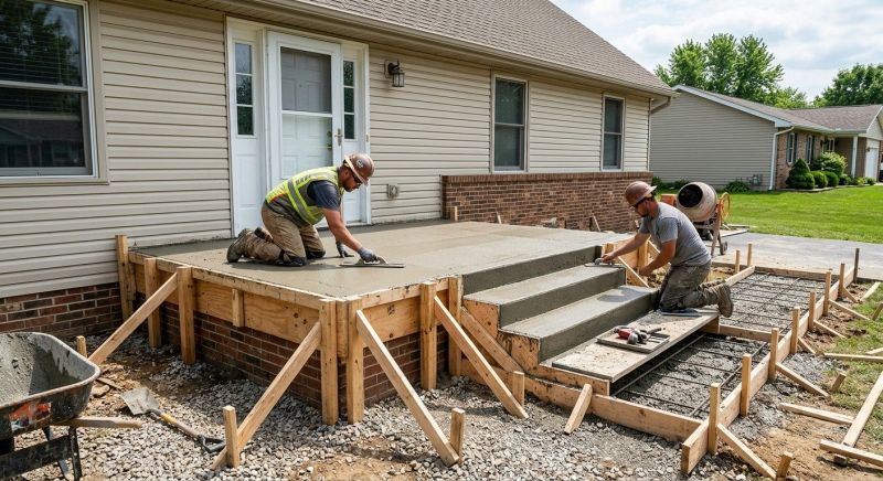 Concrete Ramp Installation in Millcreek, UT