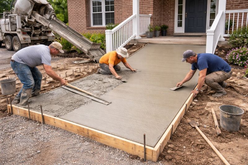 Concrete Ramp Installation in South Jordan, UT