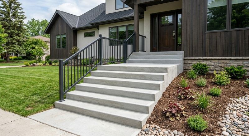 Concrete Stairs Construction in Centerville, UT