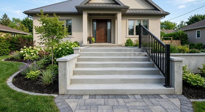 Concrete Stairs Construction in Centerville, UT