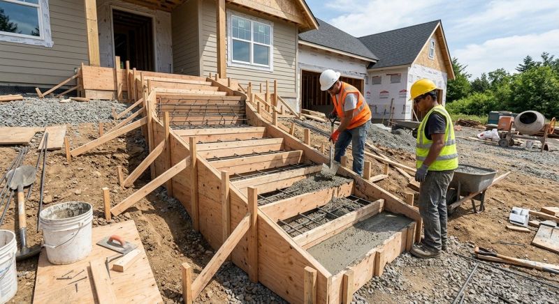 Concrete Stairs Construction in Salt Lake County, UT