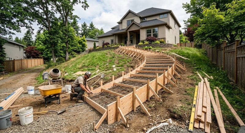 Concrete Stairs Construction in Pleasant Grove, UT