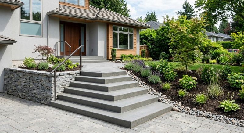 Concrete Stairs Construction in Woods Cross, UT
