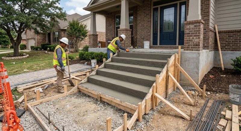 Concrete Stairs Installation in Millcreek, UT