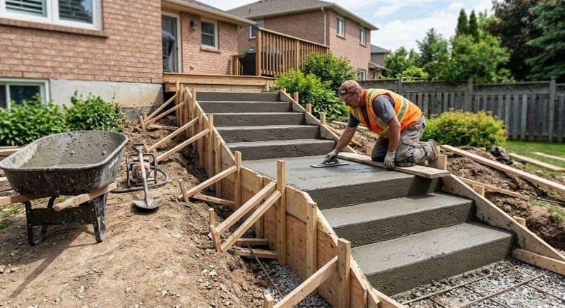 Concrete Stairs Installation in Sandy, UT