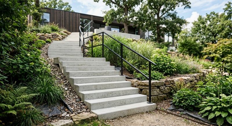Concrete Stairs Installation in West Jordan, UT