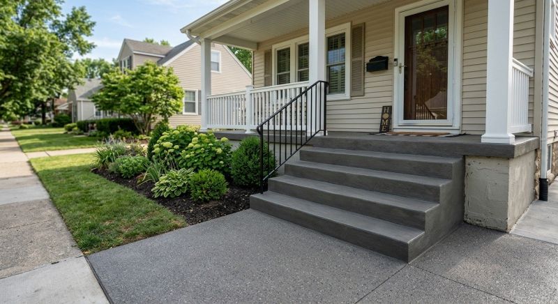 Concrete Steps Replacement in Centerville, UT