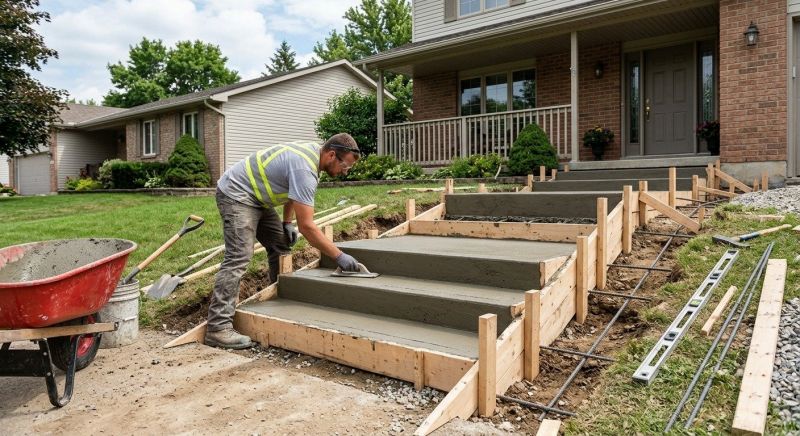 Concrete Steps Replacement in Grantsville, UT