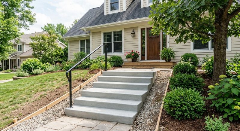 Concrete Steps Replacement in Pleasant Grove, UT