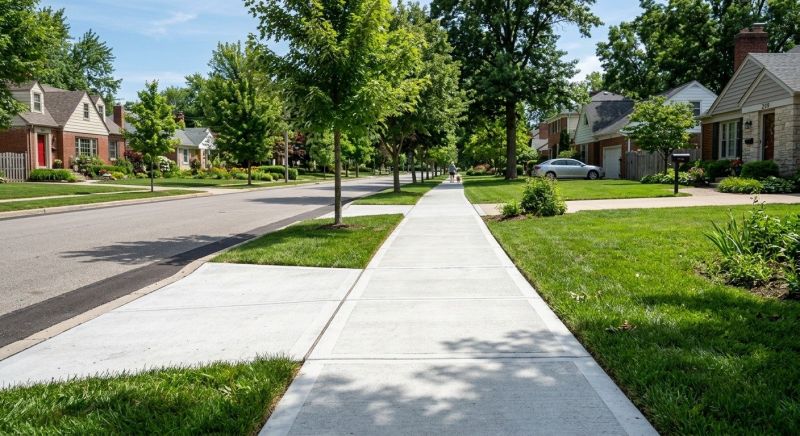 Concrete Walkway Installation in Centerville, UT