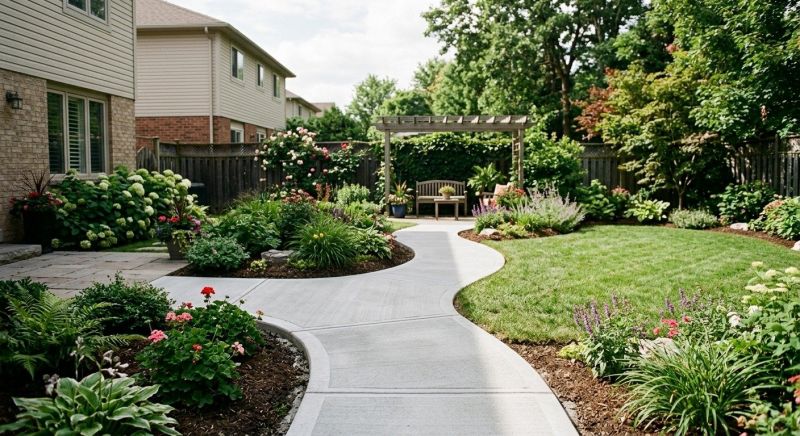 Concrete Walkway Installation in Centerville, UT