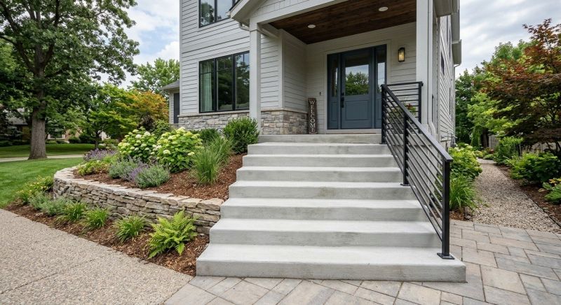 Entryway Stairs Installation in Salt Lake County, UT