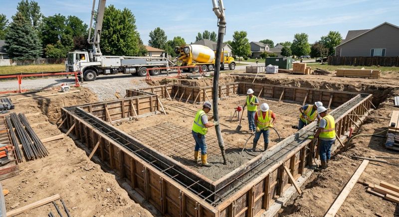 Foundation Construction in Draper, UT