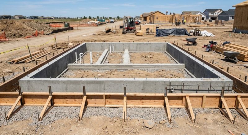 Foundation Construction in Farmington, UT
