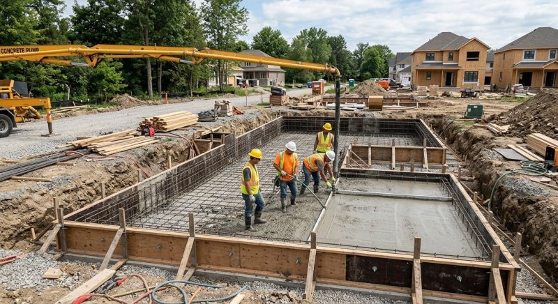 Foundation Construction in Millcreek, UT