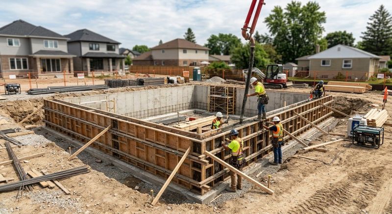 Foundation Construction in North Salt Lake, UT