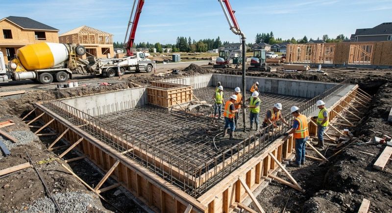 Foundation Construction in South Jordan, UT