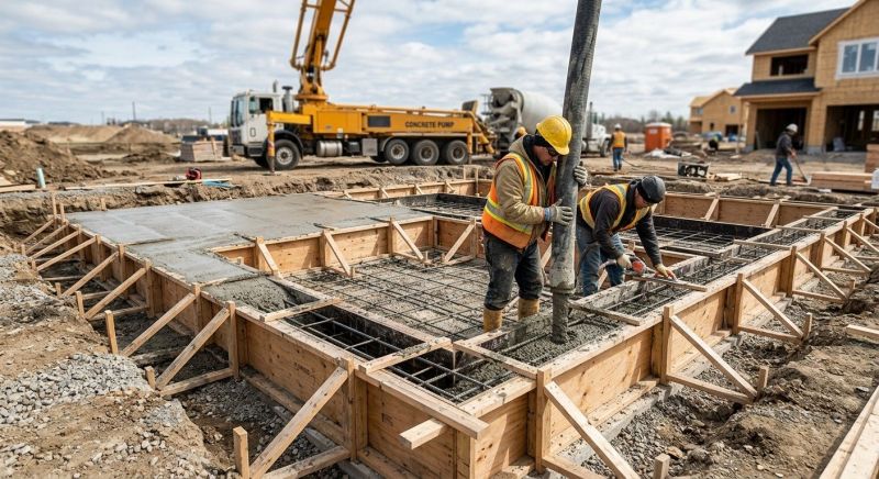 Foundation Construction in West Jordan, UT