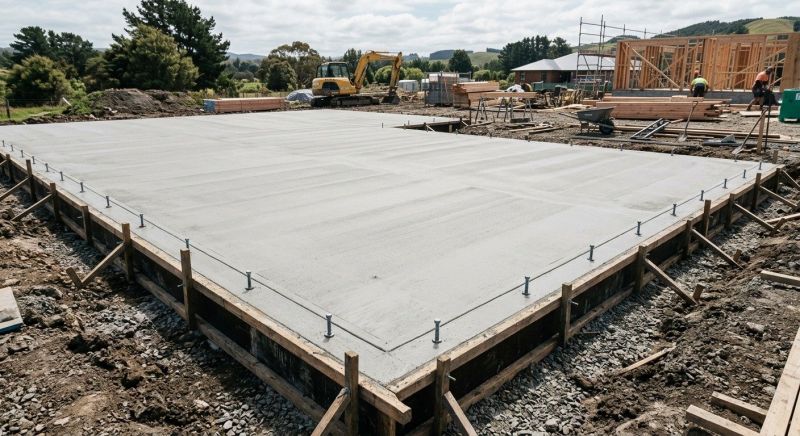 Foundation Slab Construction in Salt Lake County, UT