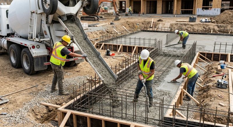 Foundation Wall Pouring in Bountiful, UT