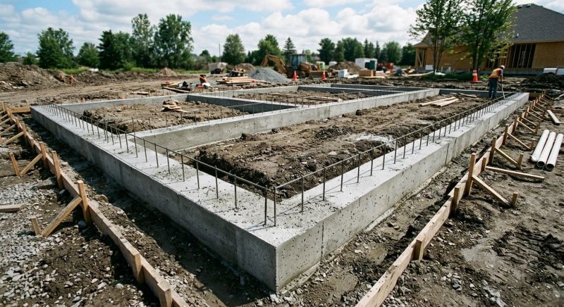 House Footing Construction in Salt Lake County, UT