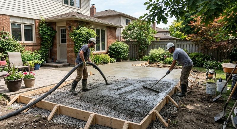 Patio Construction in Midvale, UT