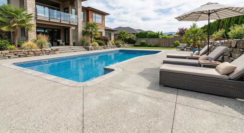 Pool Deck Pouring in Salt Lake County, UT