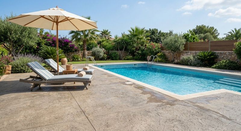Pool Deck Pouring in Salt Lake County, UT