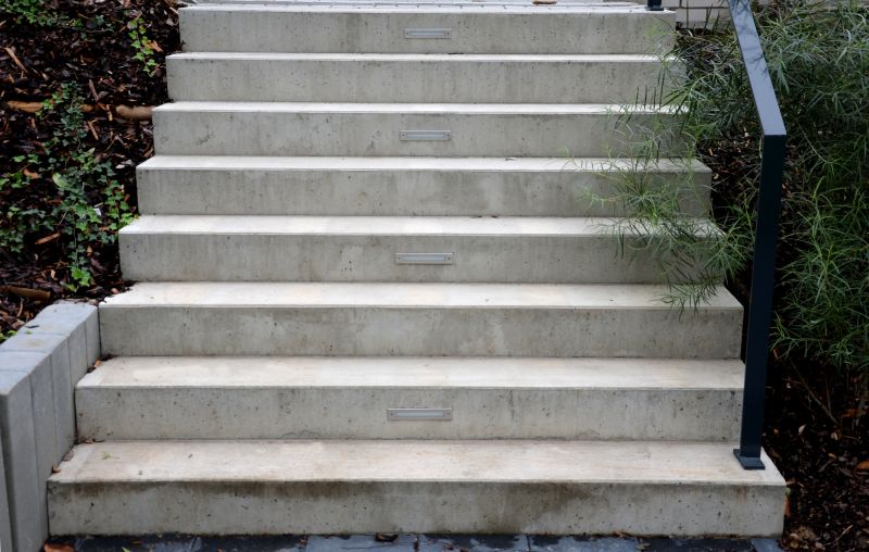 Poured Steps Installation in Farmington, UT