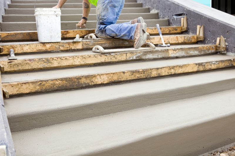 Poured Steps Installation in Stockton, UT