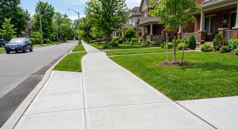 Sidewalk Construction in Lehi, UT
