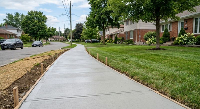 Sidewalk Construction in Stockton, UT
